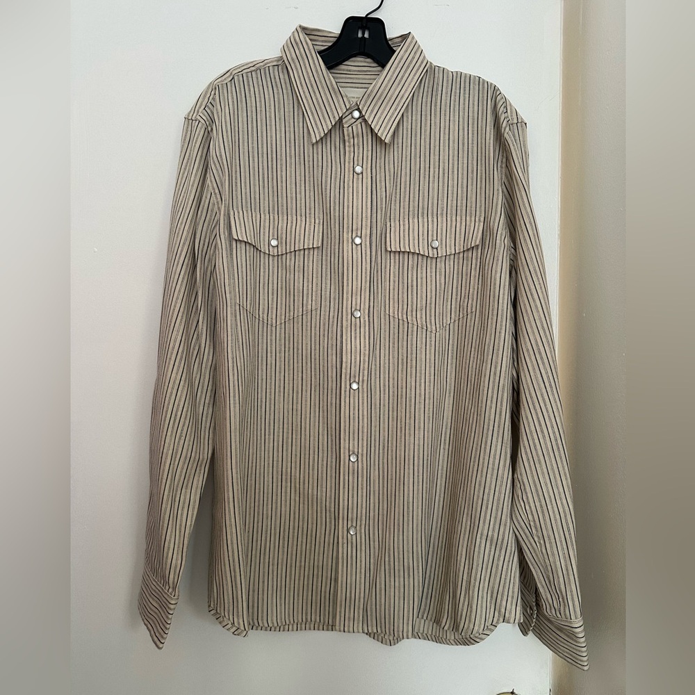 Aimé Leon Dore Striped Western Shirt